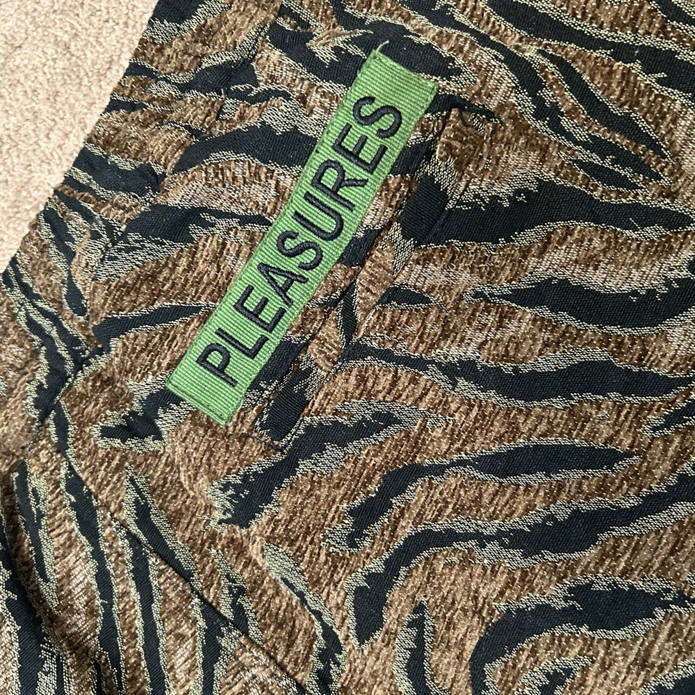 Brown and Black Joggers with Animal Print - Picture 3 of 3